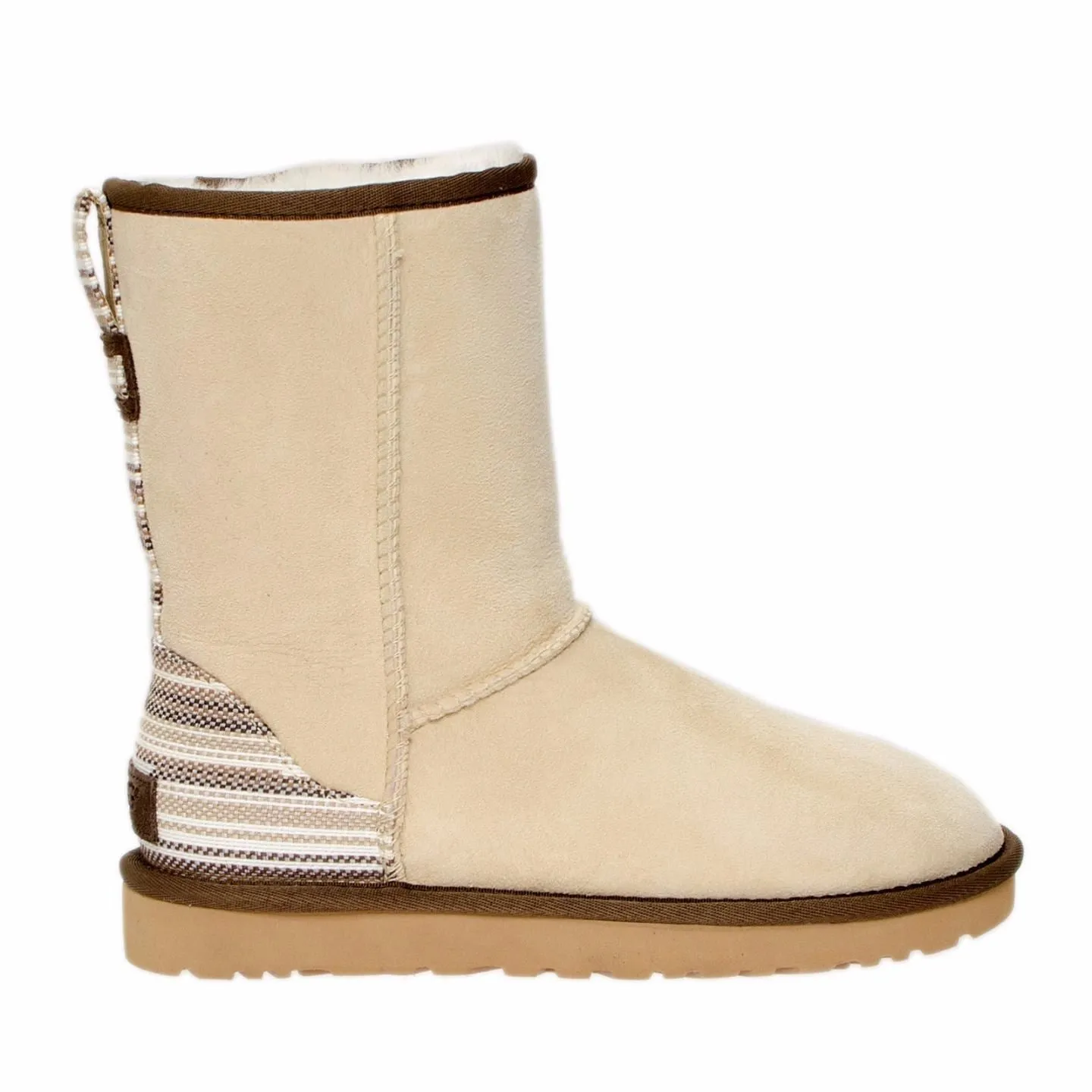 UGG Classic Short Serape Cream Boots