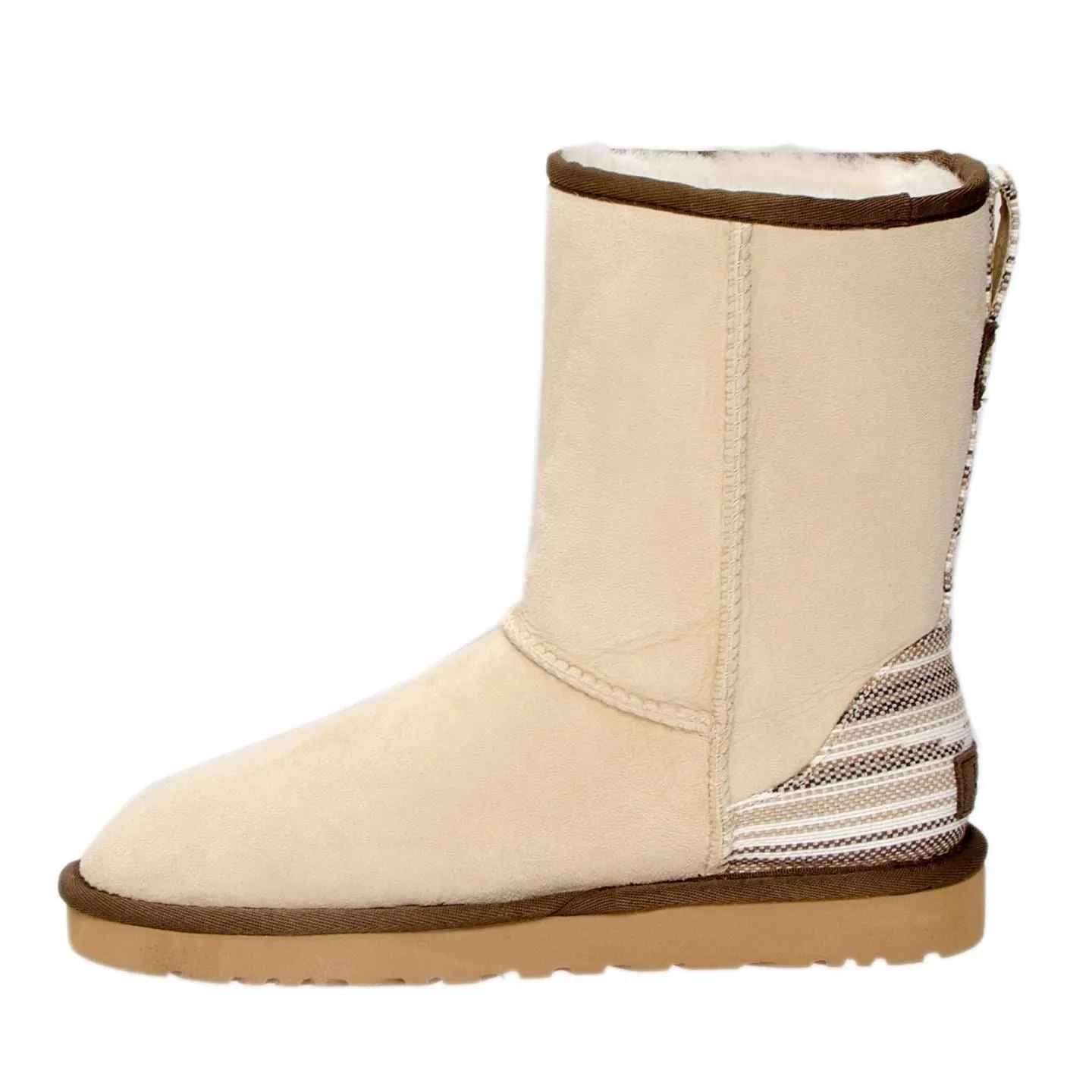 UGG Classic Short Serape Cream Boots