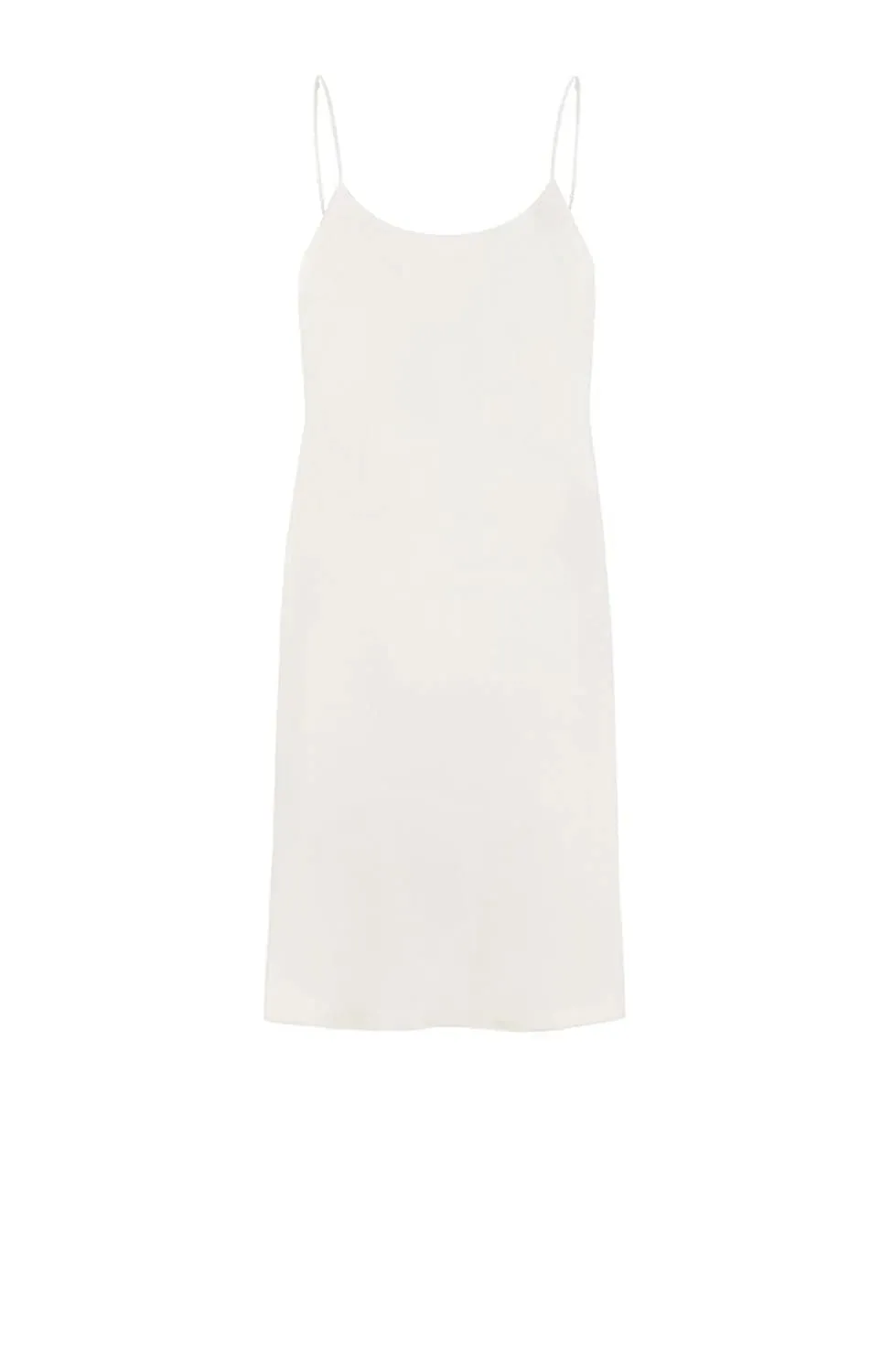 Venus Ivory Silk Short Slip Dress