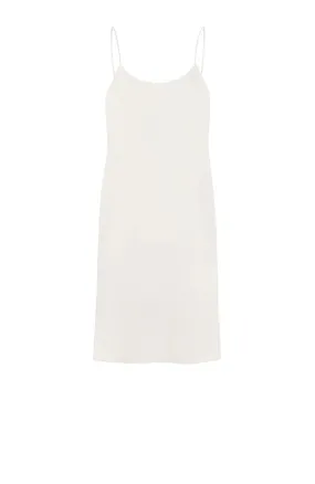 Venus Ivory Silk Short Slip Dress