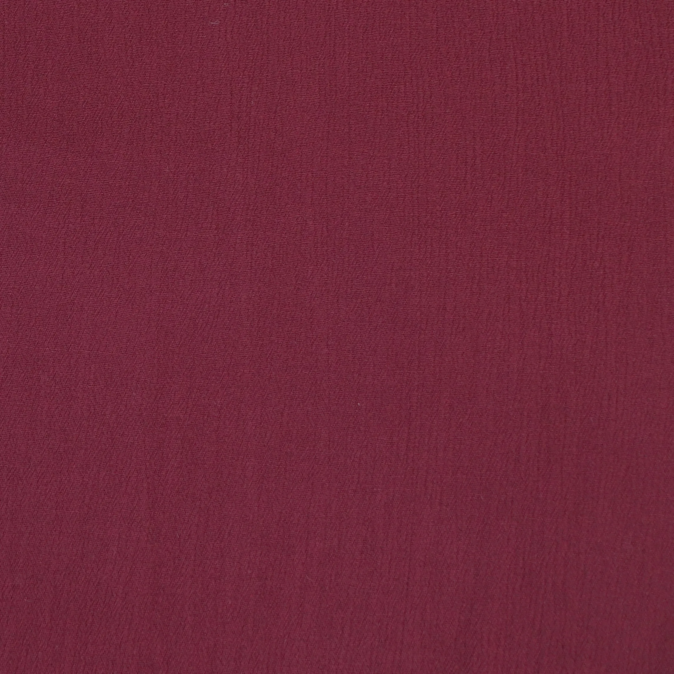 Viscose Crepe - Maroon