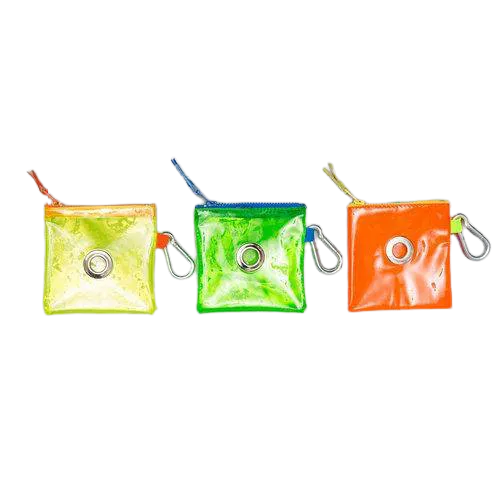 Ware of the Dog  Neon Vinyl Pouch