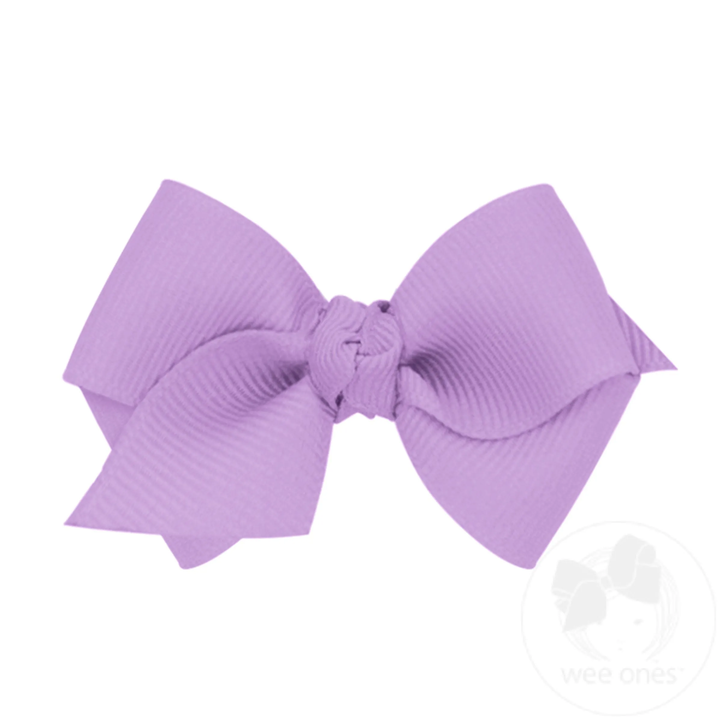 Wee Classic Grosgrain Girls Hair Bow (Knot Wrap)