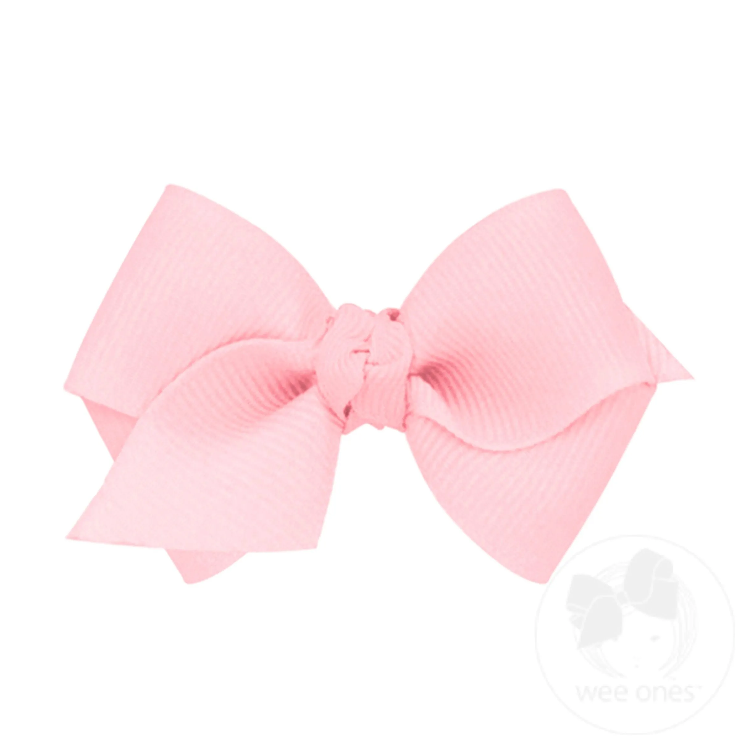 Wee Classic Grosgrain Girls Hair Bow (Knot Wrap)