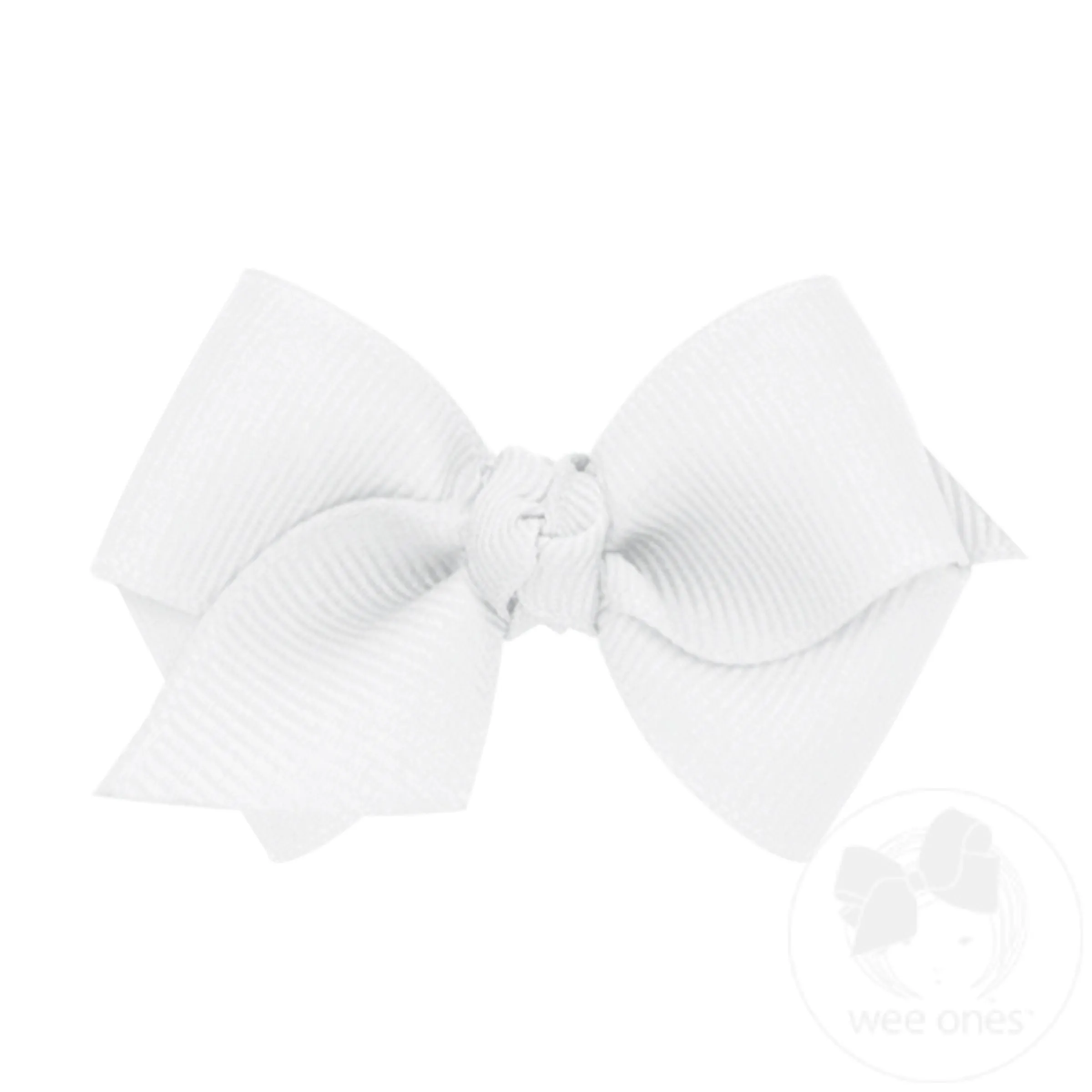 Wee Classic Grosgrain Girls Hair Bow (Knot Wrap)