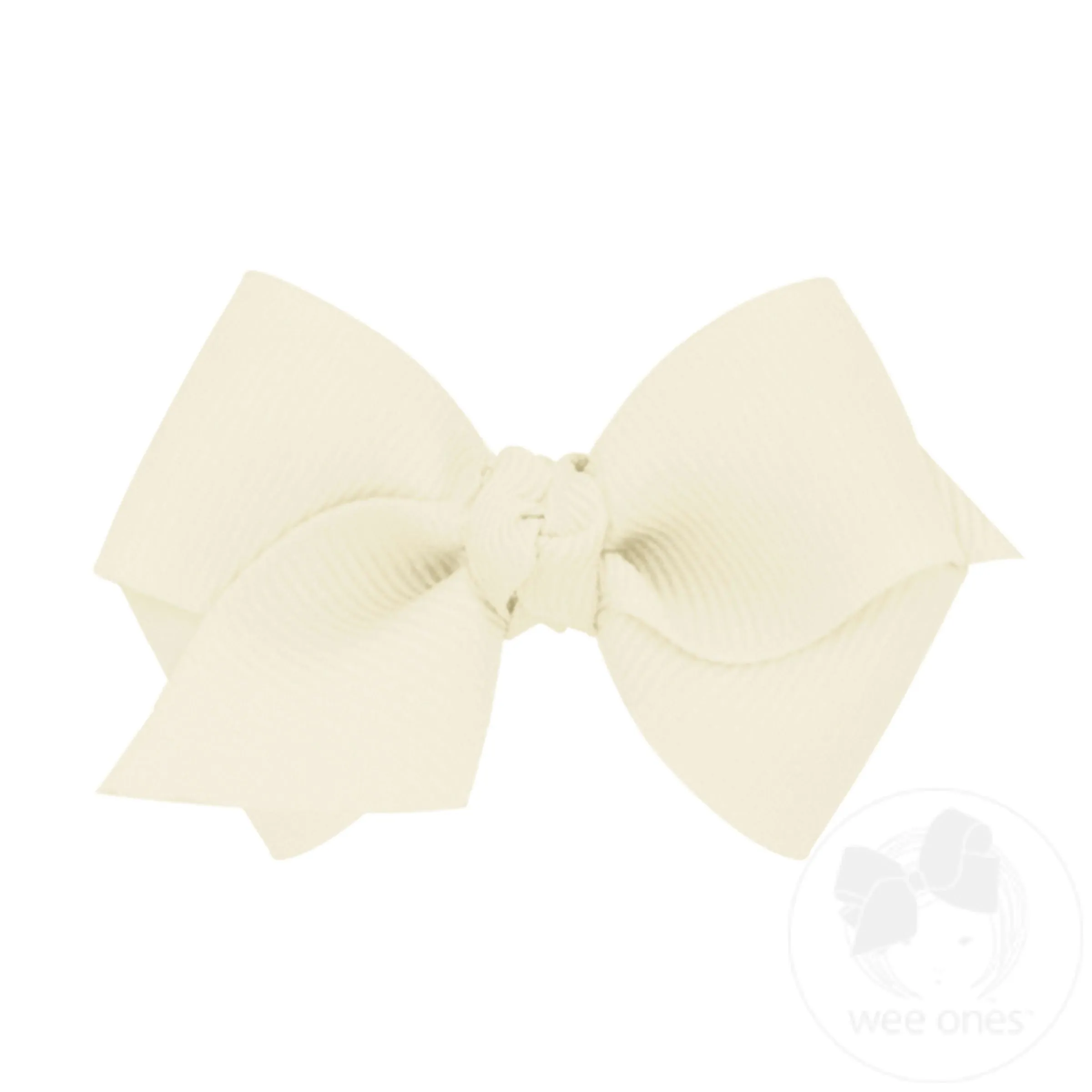 Wee Classic Grosgrain Girls Hair Bow (Knot Wrap)