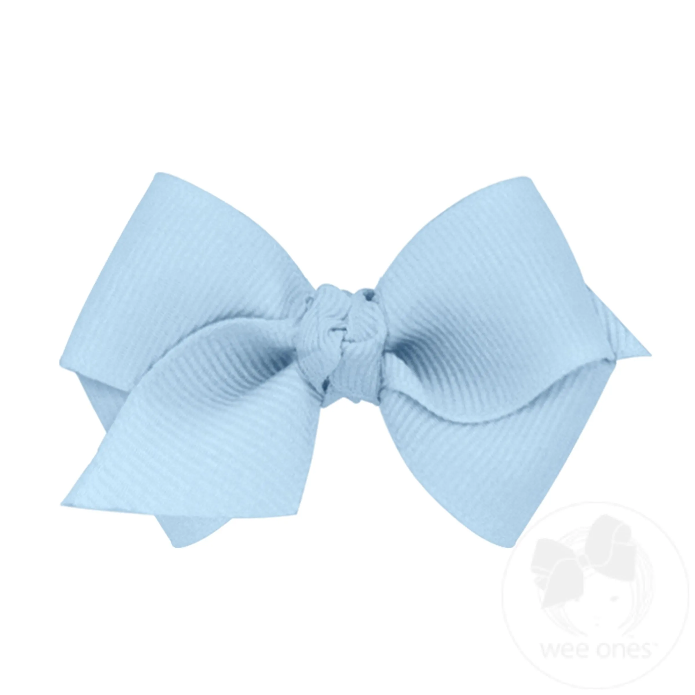 Wee Classic Grosgrain Girls Hair Bow (Knot Wrap)