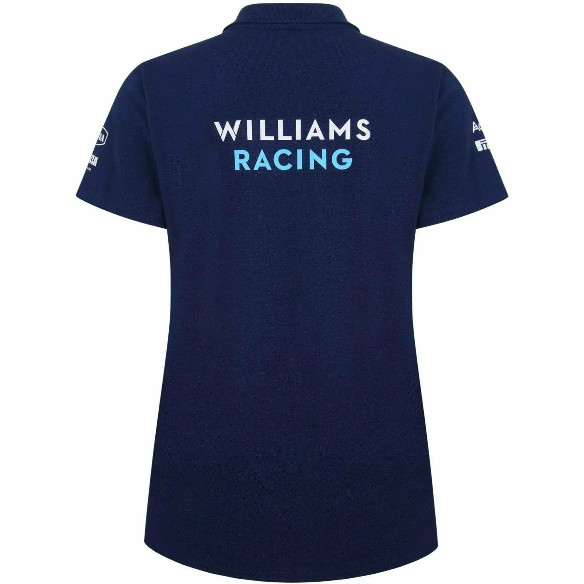 Williams Racing Women's Team Media Polo Shirt-Blue