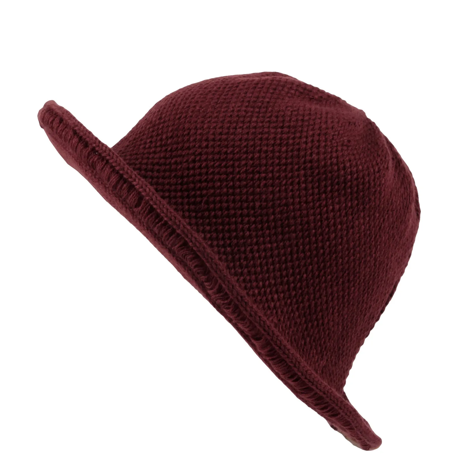 Winter Wool Short Brim Womens Bowler Bucket Fedora Hat SLB1238