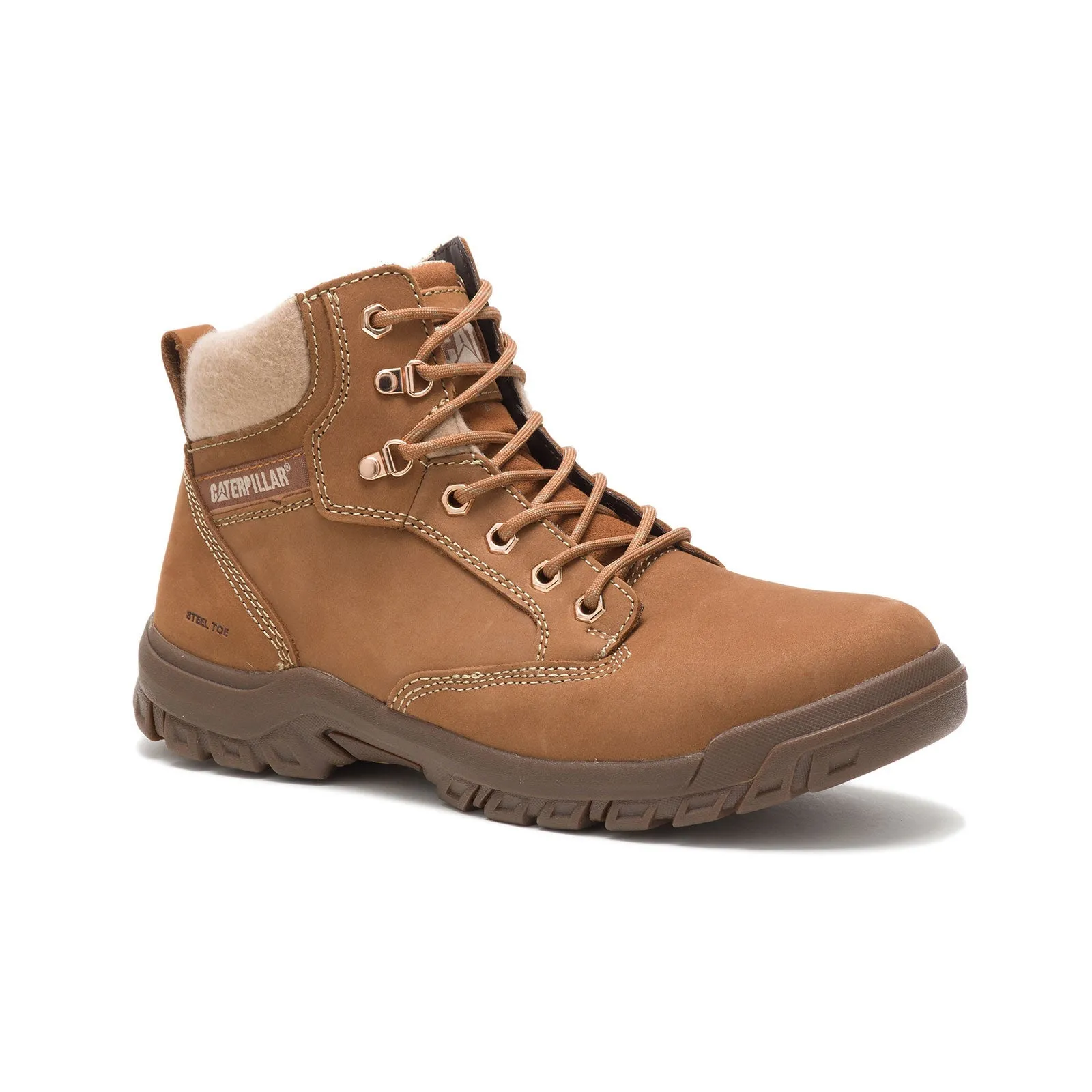 Women's Tess Steel-Toe Work Boot Brown