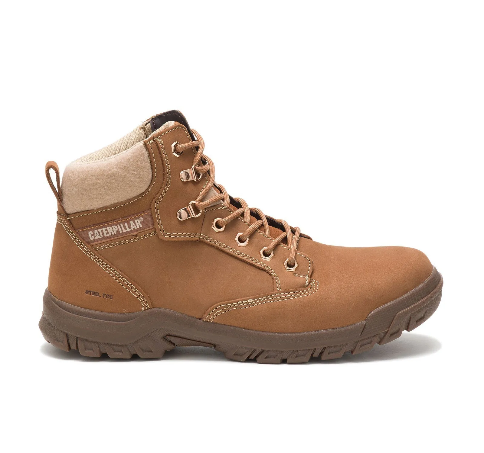 Women's Tess Steel-Toe Work Boot Brown