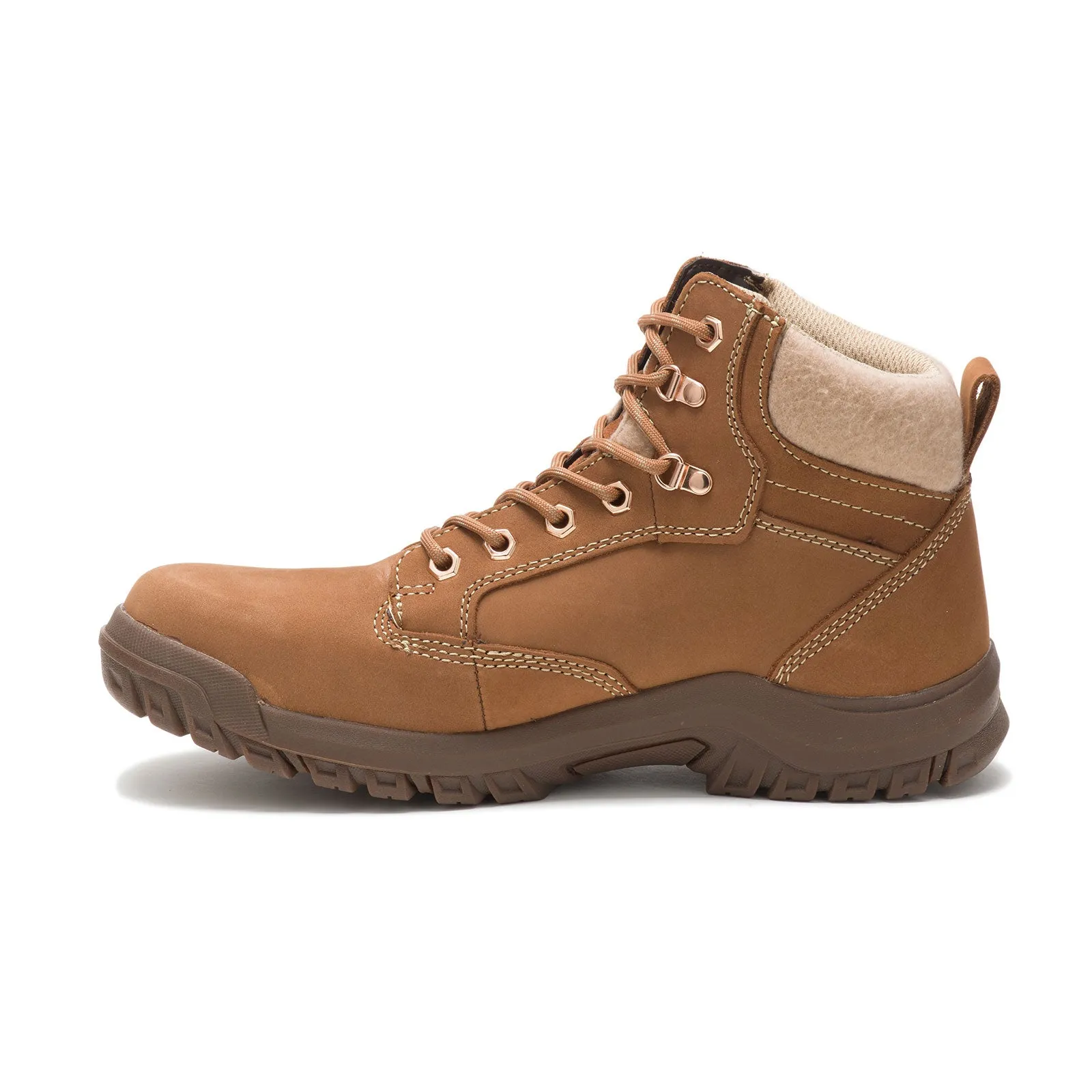 Women's Tess Steel-Toe Work Boot Brown