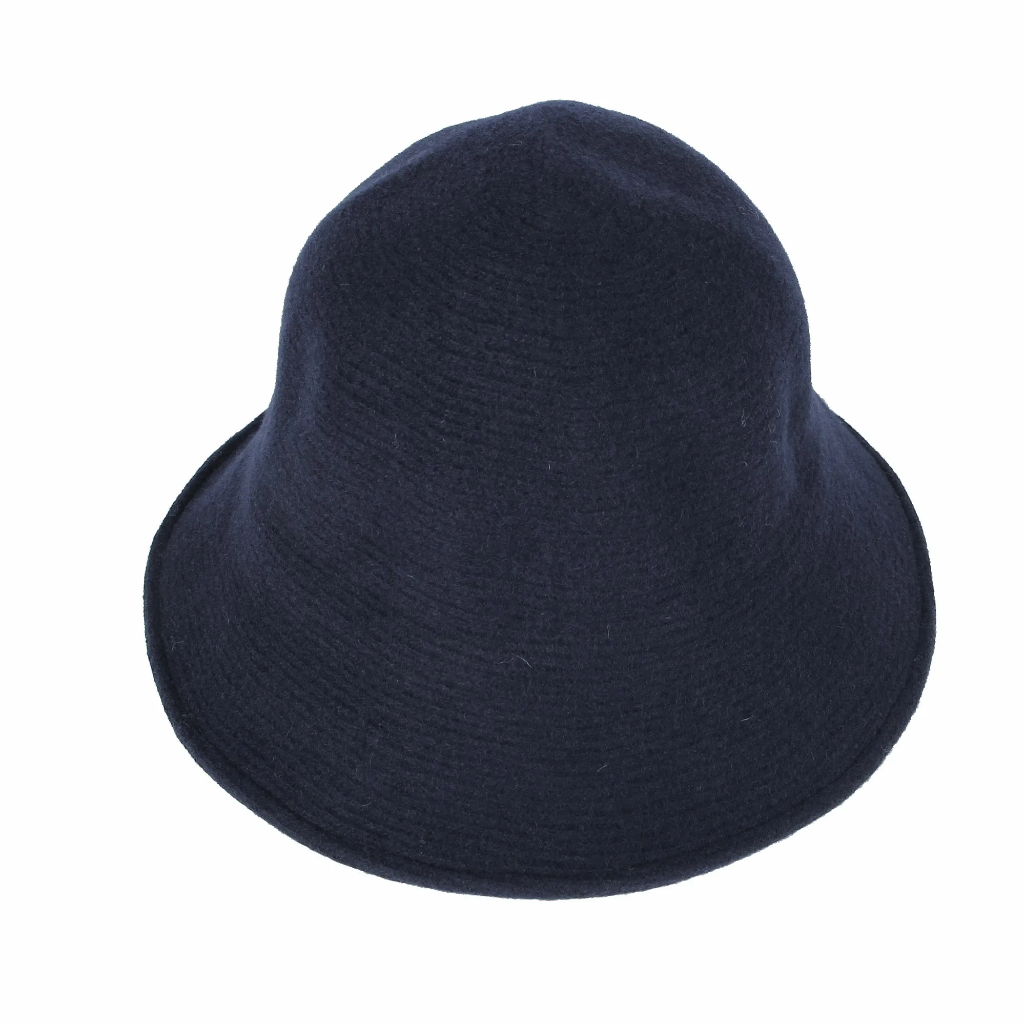 Wool Winter Floppy Short Brim Womens Bowler Bucket Hat DWB1104