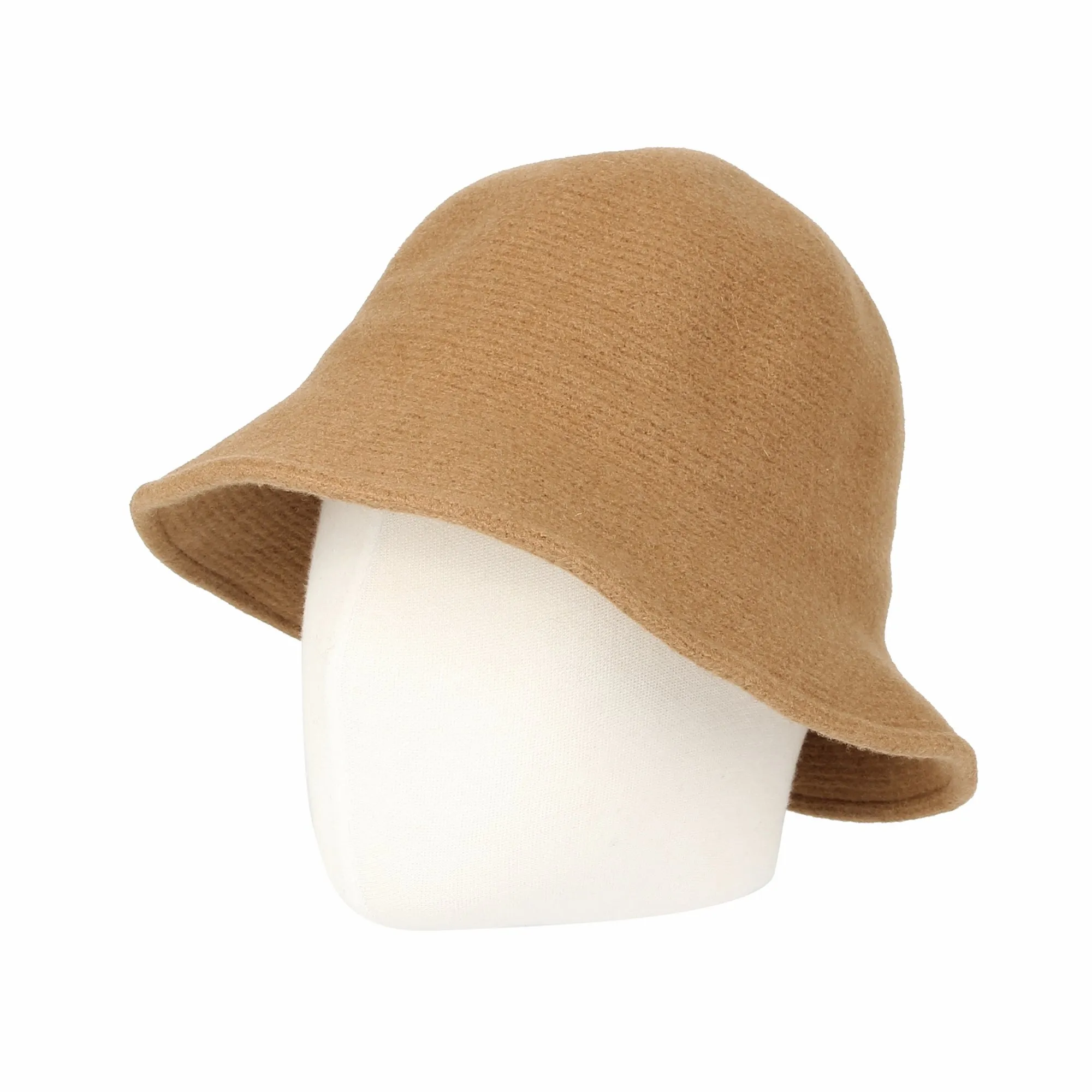 Wool Winter Floppy Short Brim Womens Bowler Bucket Hat DWB1104