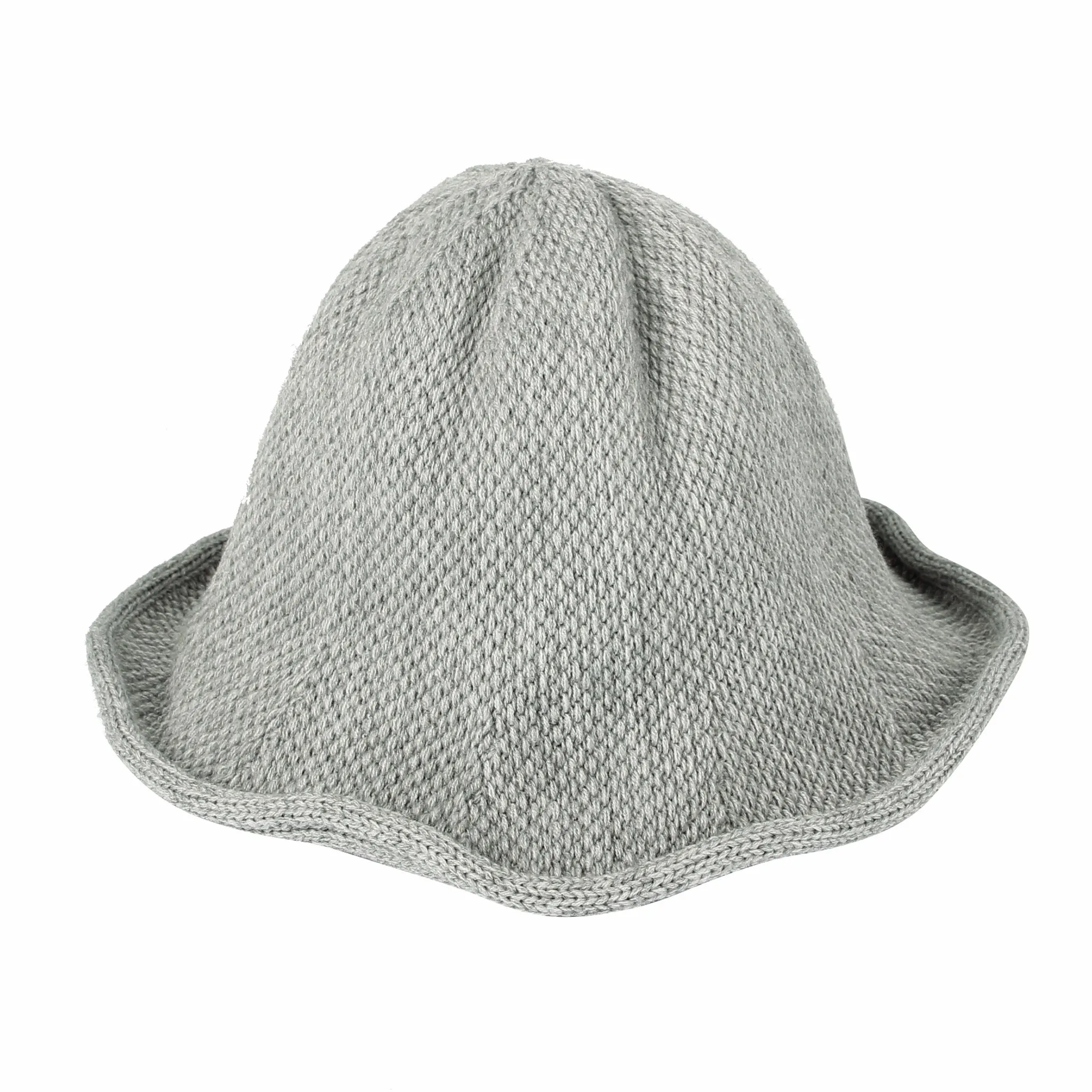 Wool Winter Floppy Short Brim Womens Bowler Fodora Hat DWB1105