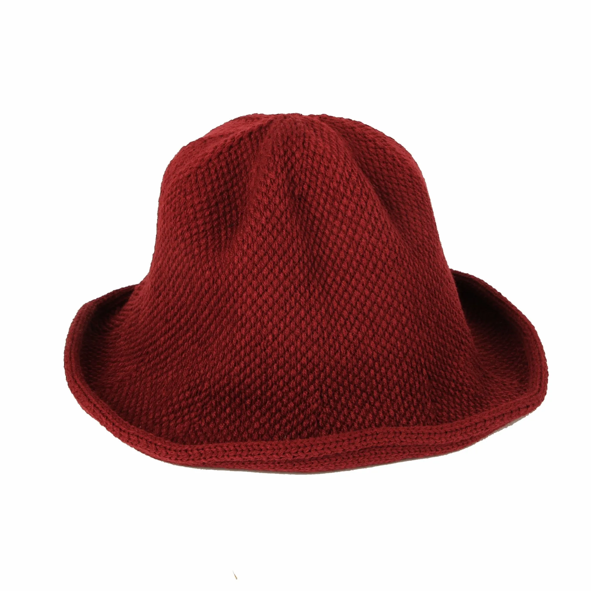 Wool Winter Floppy Short Brim Womens Bowler Fodora Hat DWB1105