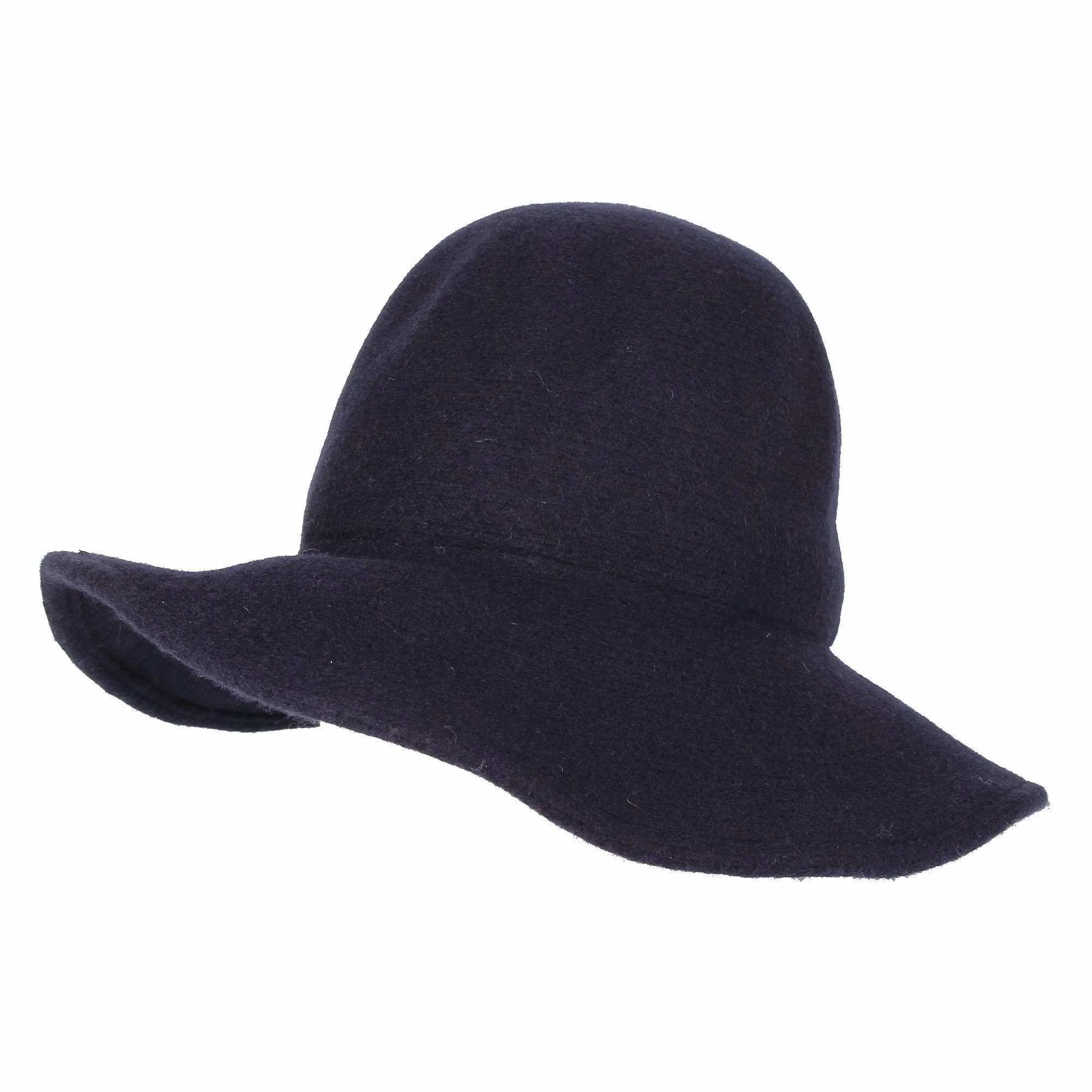 Wool Winter Floppy Wide Brim Womens Bowler Fodora Hat DWB1103